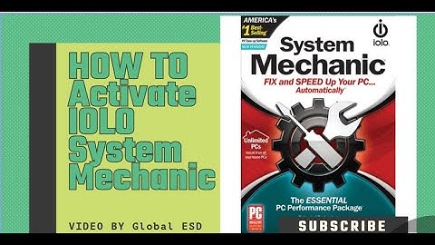 How to Activate IOLO System Mechanic
