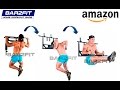 Wall Mounted Pull Up Bar - Chin Up Bar With Dip Bars - Up To 200kg - Workout Crossfit Fitness