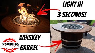 DIY Gas Fire Pit Table