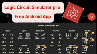 Install Logic Circuit Simulator Pro on Android: Step-by-Step ➡️ And Gate Example 📱 screenshot 5