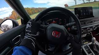 Civic Type R FL5 chasing a Cadillac. Orange Group Session 2. VIR by PointByPatrol 1,598 views 6 months ago 6 minutes, 49 seconds