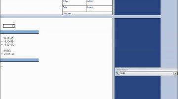 Robot Structural Analysis 2011 - Spreadsheet Calculator - Part 2
