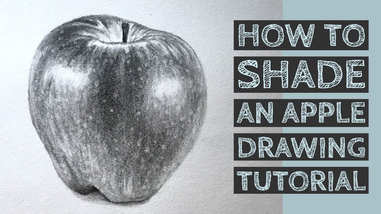 How to Shade an Apple Pencil Shading Tutorial YouTube