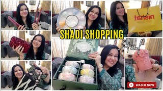 Shadi Shopping Haul | Nishat linen \u0026 Insignia sale ||candles \u0026 gift sets || last shop haul of 2025