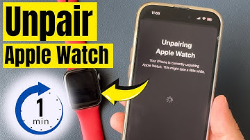 How to Unpair Apple Watch from iPhone (2025) AW 8, 7, 6, 5, 4 in WatchOS 11/10