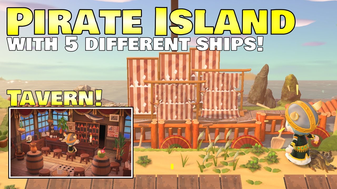 Yes, There Are FIVE SHIPS On This Pirate Island! ☆ Animal Crossing New