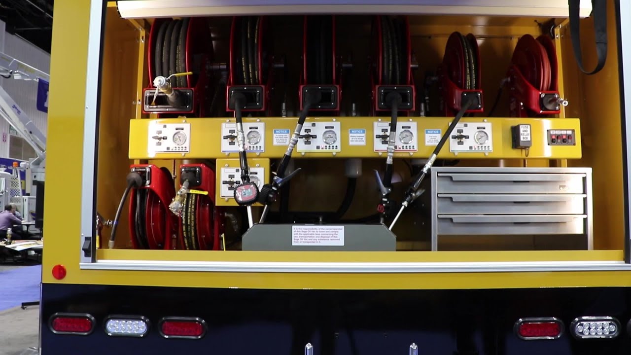 Sage Oil Vac Class 5 Oil Change Truck Doesn't Require CDL