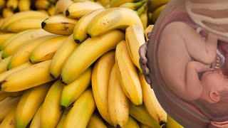 فوائد الموز للحامل والجنين لا تهمليها أبداً الموز يوفر الحمايه اللازم للجنين والأم خلال الحمل