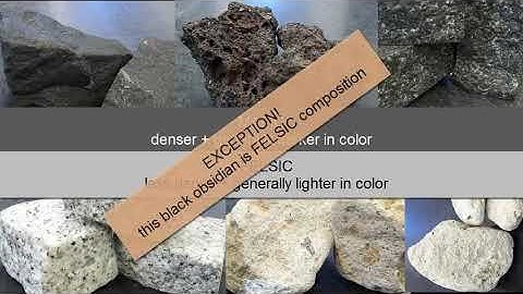 Identifying Igneous Rocks -- Earth Rocks!