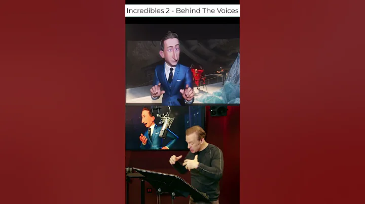 The Incredibles 2 - Behind The Voices #Shorts #Viral #incredibles2 #incredibles