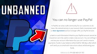 *NEW* How to Fix Permanent limited PayPal Account [How to get Unbanned From PayPal 2022]