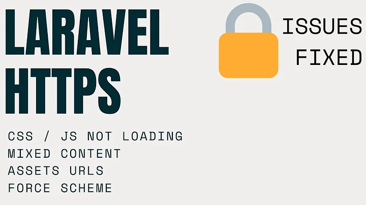 Laravel HTTPS | Fixed | Laravel CSS Not Working |JS Not Working | Assets |Force HTTPS |Mixed Content