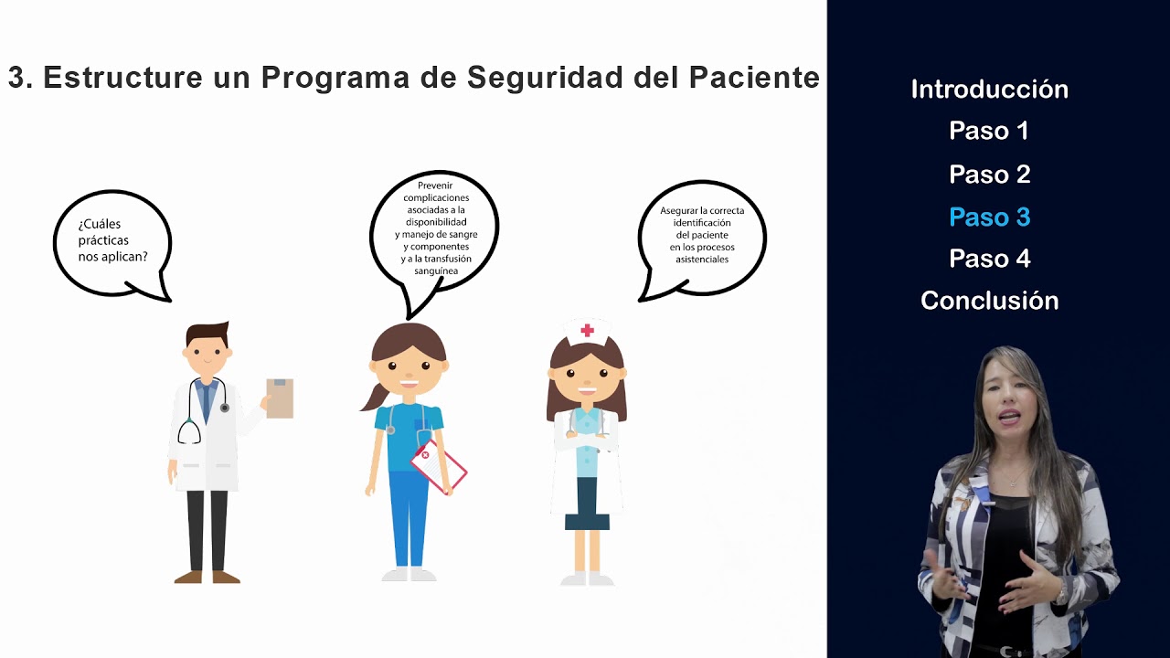 ¿Cómo estructurar un programa de seguridad del paciente?