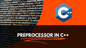 What are preprocessors in C++ (Tamil).