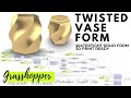 Rhinoceros 6 and Grasshopper Watertight Solid Cup Form