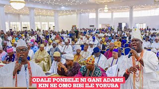 OJU TI GANI ADAMS LAWUJO AWON LOBALOBA NI ILE IFE