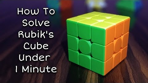 How To Solve Rubik