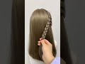 2 minutes easy hairstyle tutorial for girls shorts viral hairstyle glamreel