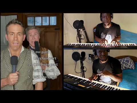 Grace Kelly Harmony  Piano  ( feat Ryan Reynolds & Will Ferrell ) #harmony #tiktok