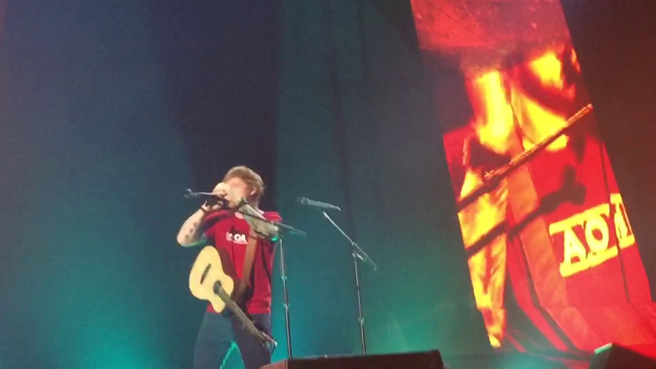 Ed Sheeran Eraser (live) 04.04.17 Amsterdam YouTube