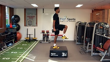 Deep Physio | SL Step up with curl