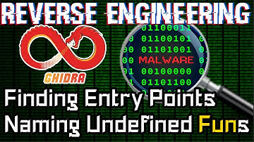 Finding Entry Points and Naming Undefined Function Names | Reverse Engineering