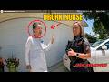 Drunk Nurse Causes Multiple Crashes, Then Flees The Scene - I'm Feeling Drunk Just Watching Her