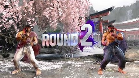 Street Fighter 6 Demo - Ryu (CPU) vs Ryu (CPU) 7165122023