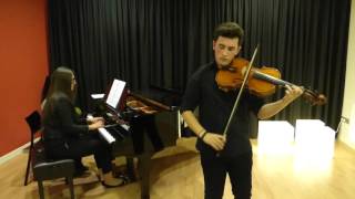 Video thumbnail of "Romanza para Viola y Piano de Conrado del Campo"