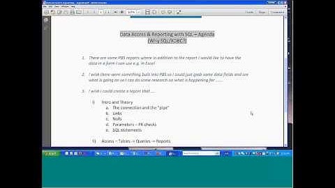 ODBC Connections - The Data Pipe