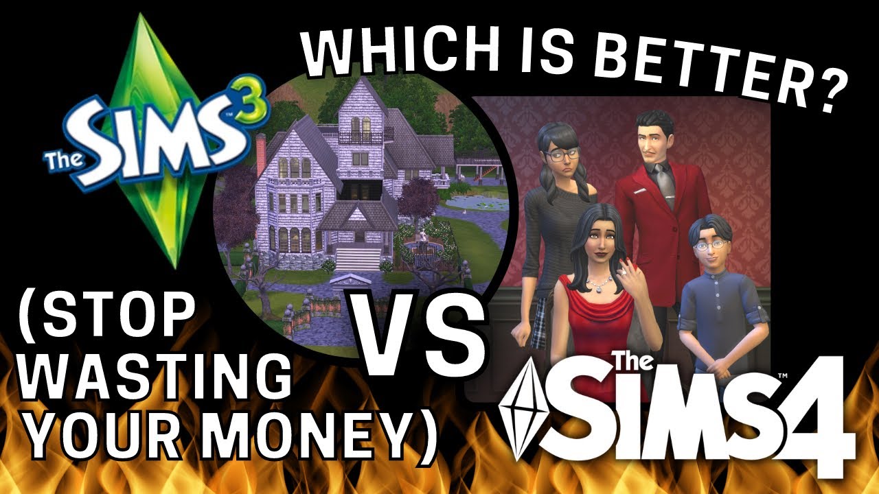 the sims 3 กับ the sims 4 อันไหนสนุกกว่ากัน  New 2022  The Sims 4 vs The Sims 3: A Comparison