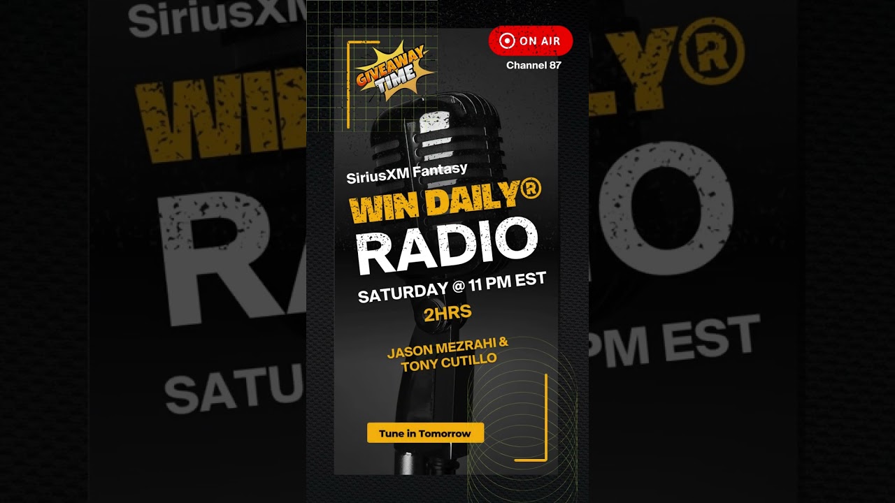 Catch us tomorrow on Sirius Ch 87 Fantasy Radio, Sat, Jan 13, 11pm-1am Eastern!