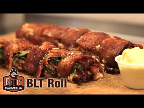 BLT Roll - Bacon Lettuce Tomato - Low Carb Recipe