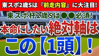 東京スポーツ杯2歳ステークス2021【絶対軸1頭】公開！イクイノックスに待ったをかける1頭とは?妙味十分の絶対軸が東京コースで大激走!