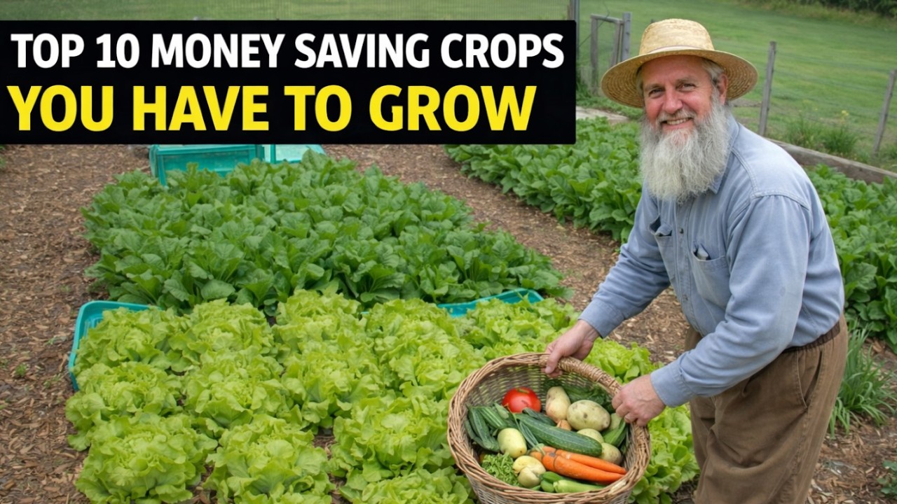 12 Money-Saving Crops That Save You $1,000+ a Year