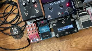 Playing the chase bliss mood clock with midi