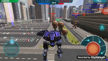 War robot TEST SERVER play