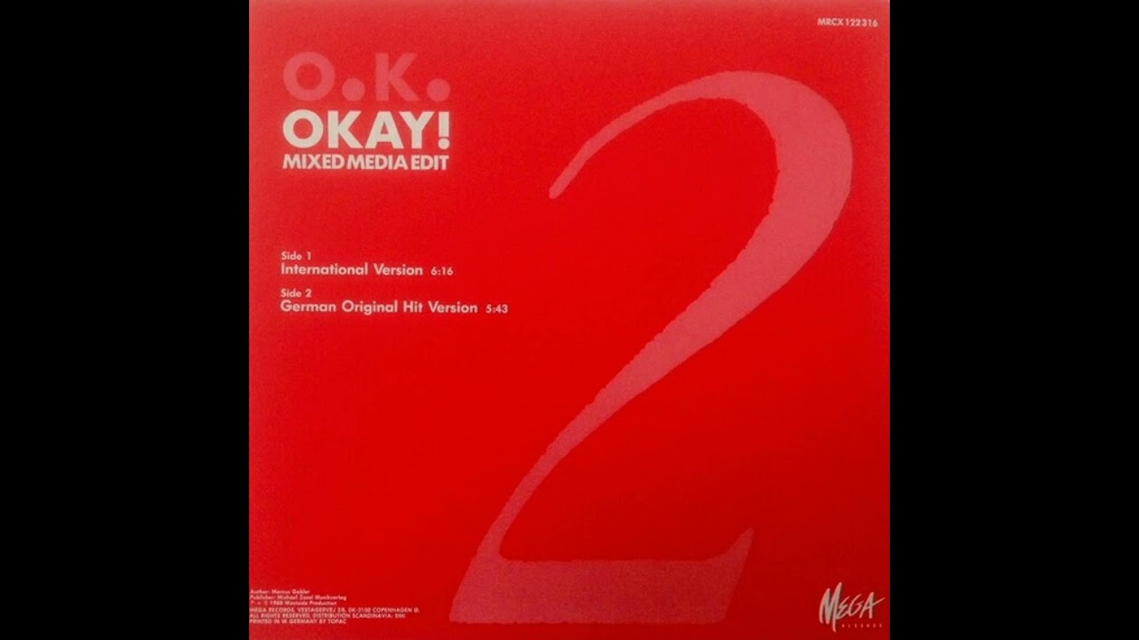 OK - Okay! (German Original Hit Version)