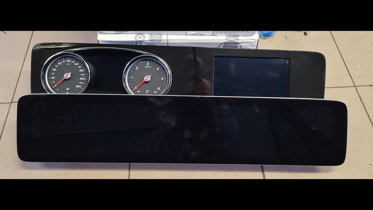 GLAEM - E-klasa - w213, c238 i podobne zmiana licznika na Full LCD - instrument cluster retrofit