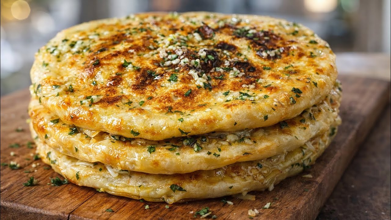 ТУРЕЦКИЕ ЛЕПЕШКИ, пушистые и мягкие, без ДУХОВКИ😋