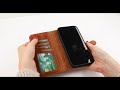 Blackbrook case carter leather detachable wallet case for iphone models