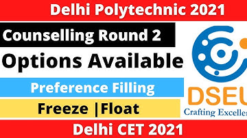 Options Available : Freeze options | Preference Filling options | #dseu