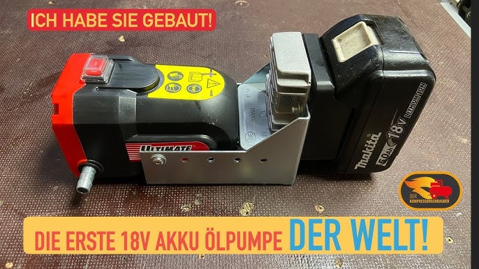 12V Ölabsaugpumpe EUFAB im Test - Ölwechsel mit Absaugpumpe 