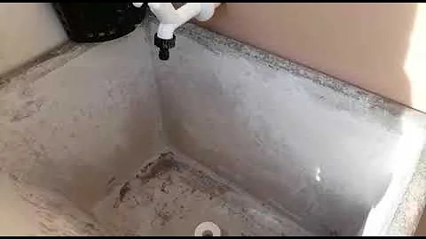 Como vedar bebedouro de concreto?