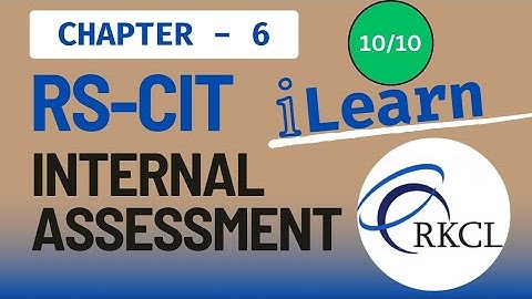#RSCIT #ileran - #Chapter - #6 - Internet Applications ( #internal #assessment)