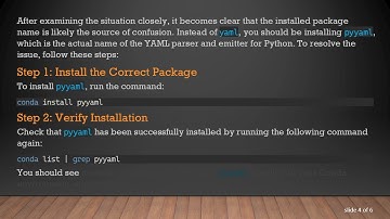 Discovering the Installation Path of Your yaml Package in Conda