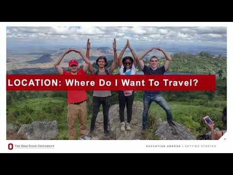 Ohio State Education Abroad - Getting Started