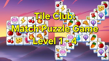 Tile Club Match Puzzle: Level 1 - 4