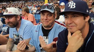 Are Philadelphia Fans Crazy? Phillies VS. Tampa Bay Rays on July 4th At The Trop - MLB Baseball 2023