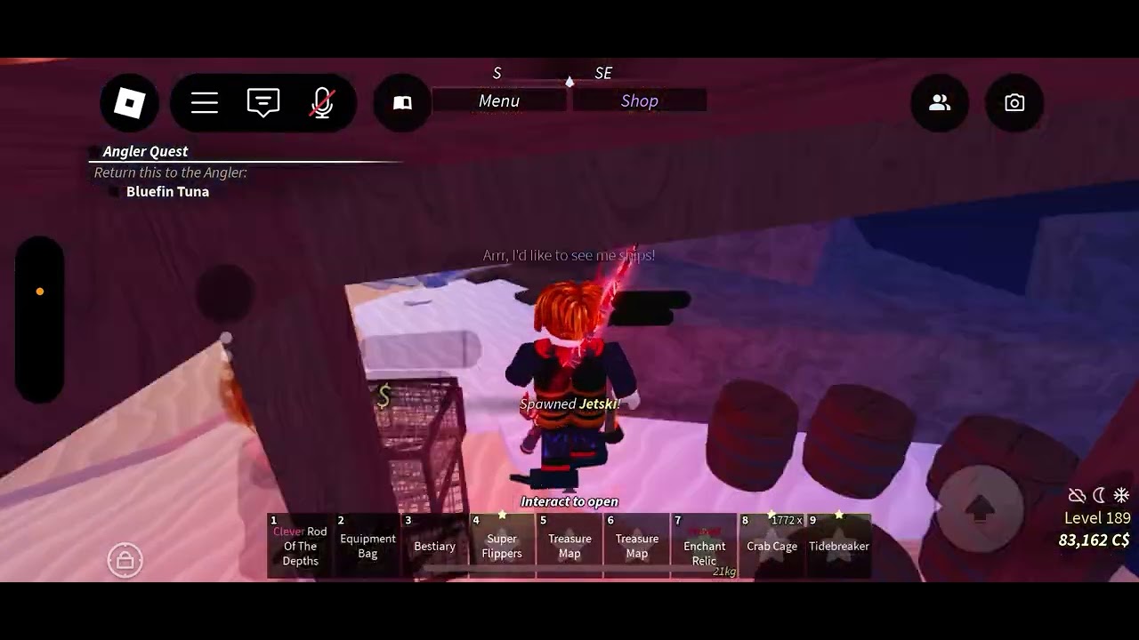 How to unlock the Kraken Pool in the new Fisch Update - YouTube